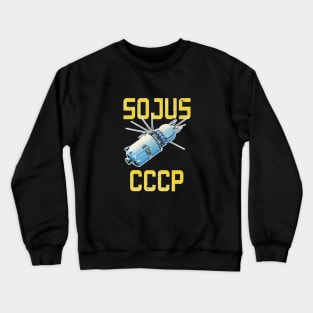 SOJUS Vintage Soviet Union Space Crewneck Sweatshirt